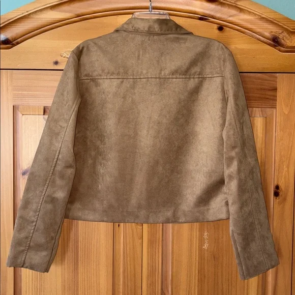 🌟HP🌟H&M Divided Faux Suede Jacket - Picture 8 of 15